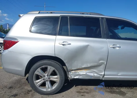 2009 Toyota Highlander Sport from USA, damaged, VIN JTEES43A192132564